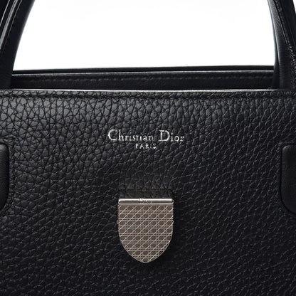 Christian Dior Grained Calfskin Medium Diorever Flap Black 7 of 7