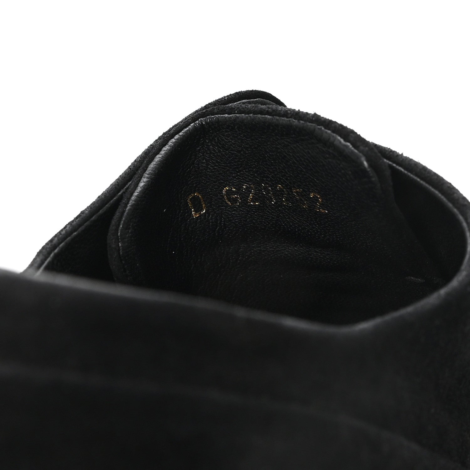 Chanel Suede Cap Toe Lace Up Booties 41 Black 9 of 9