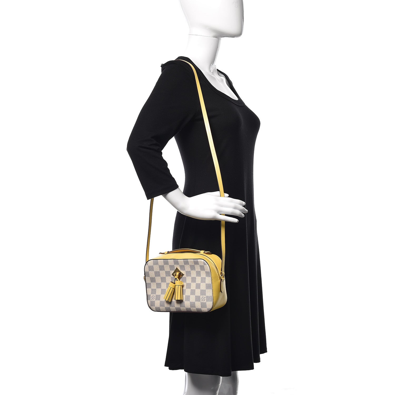 Louis Vuitton Damier Azur Saintonge Pineapple 2 of 9