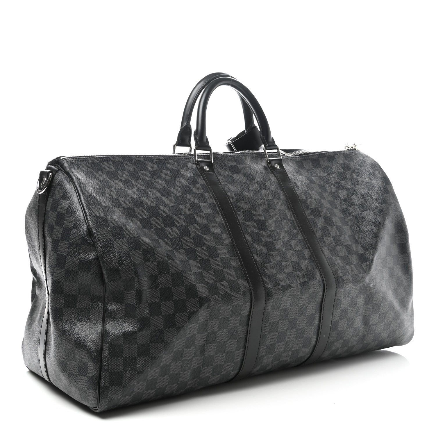 Louis Vuitton Damier Graphite Keepall Bandouliere 55 3 of 12