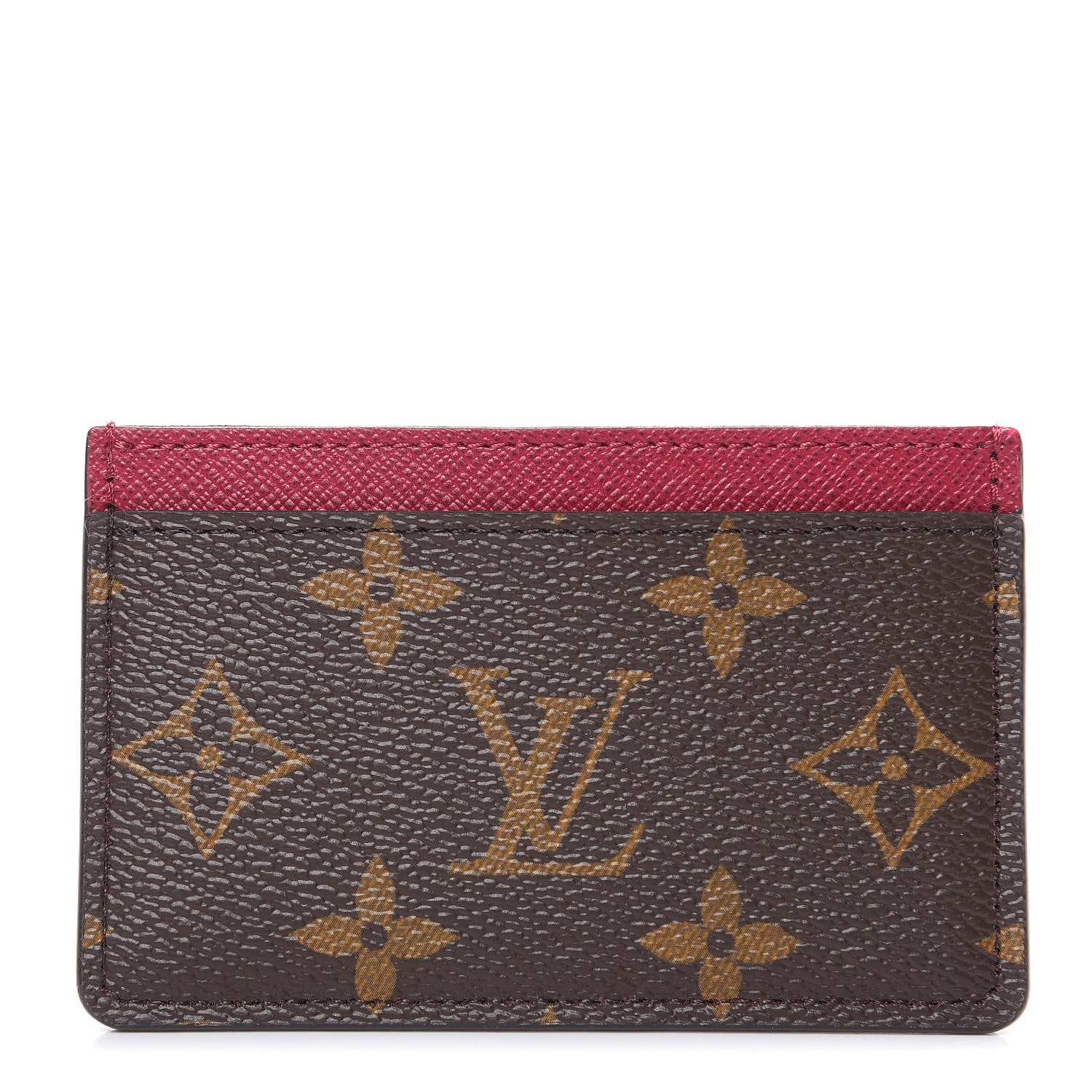 Louis Vuitton Monogram Card Holder Fuchsia 1 of 7