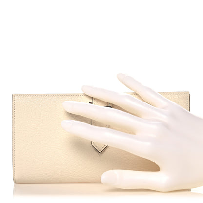 Hermes Chevre Mysore Bearn Gusset Wallet Nata 2 of 10