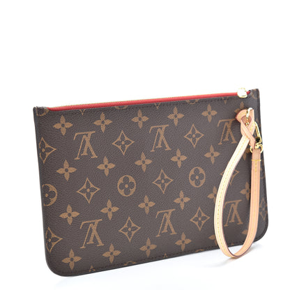 Louis Vuitton Monogram Neverfull MM GM Pochette Cherry 3 of 9