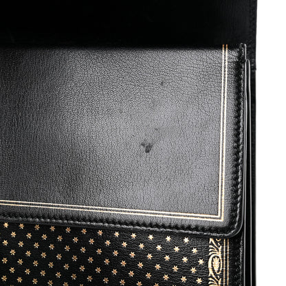 Gucci X SEGA Calfskin GUCCY Stars Medium Dionysus Shoulder Bag Black Gold 11 of 13