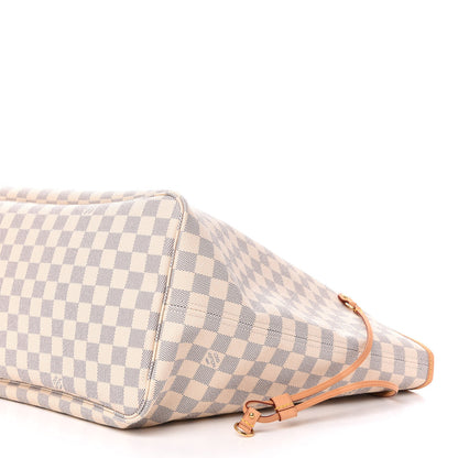Louis Vuitton Damier Azur Neo Neverfull GM Rose Ballerine 11 of 14