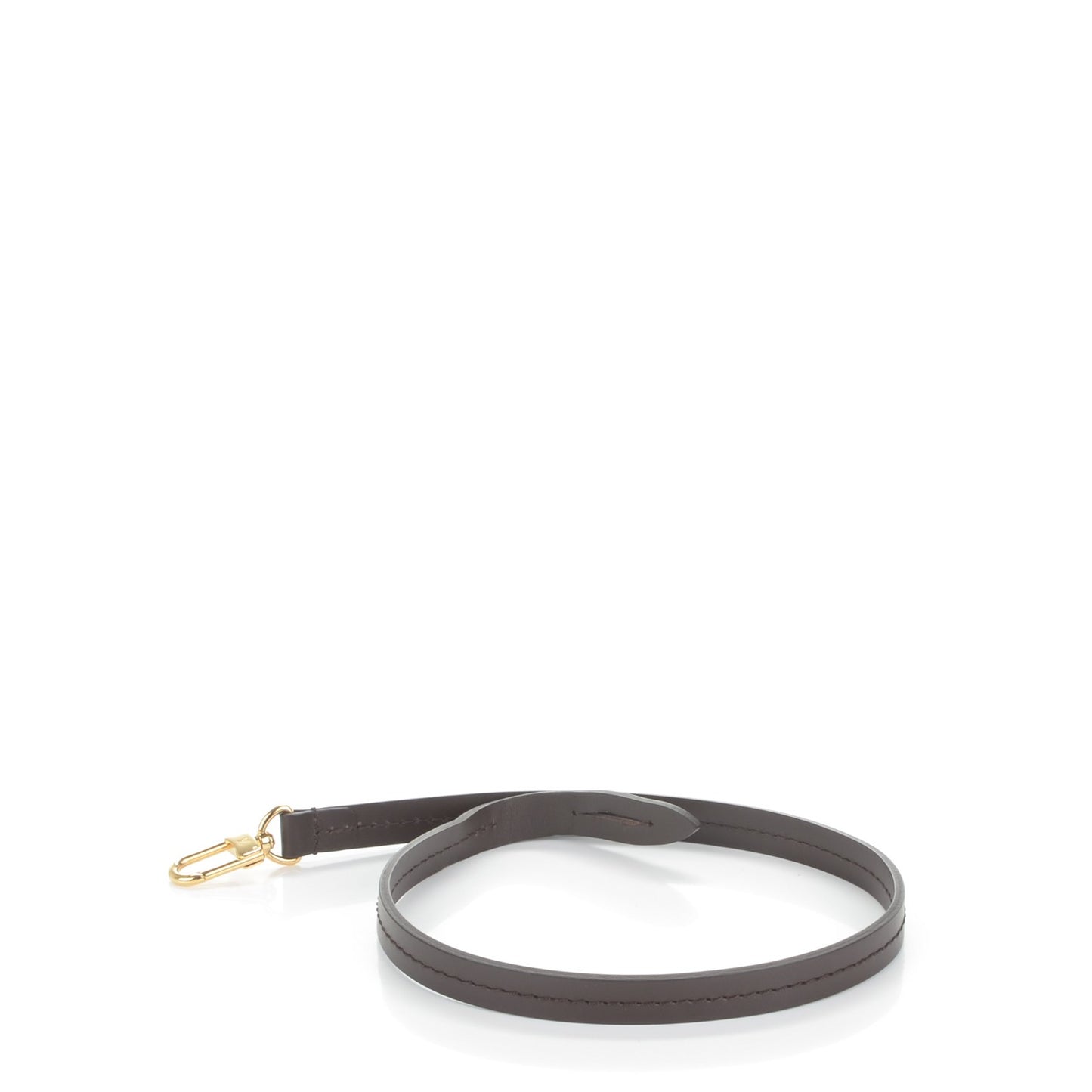 Calfskin Pochette Accessories Strap Brown