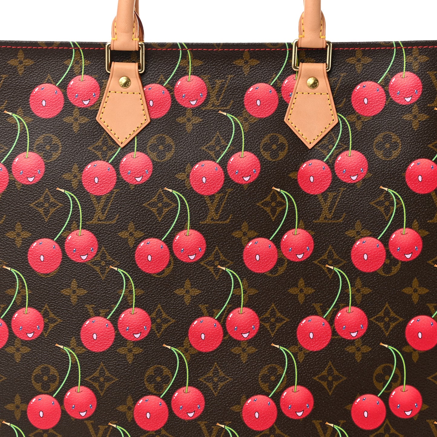Monogram Cerises Sac Plat