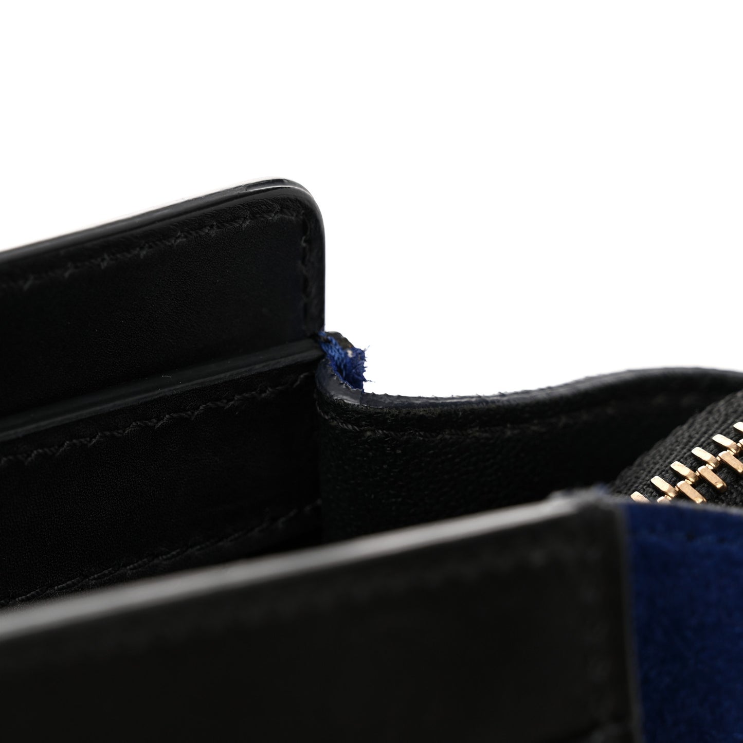 Elephant Calfskin Suede Micro Tri-Color Luggage Sand