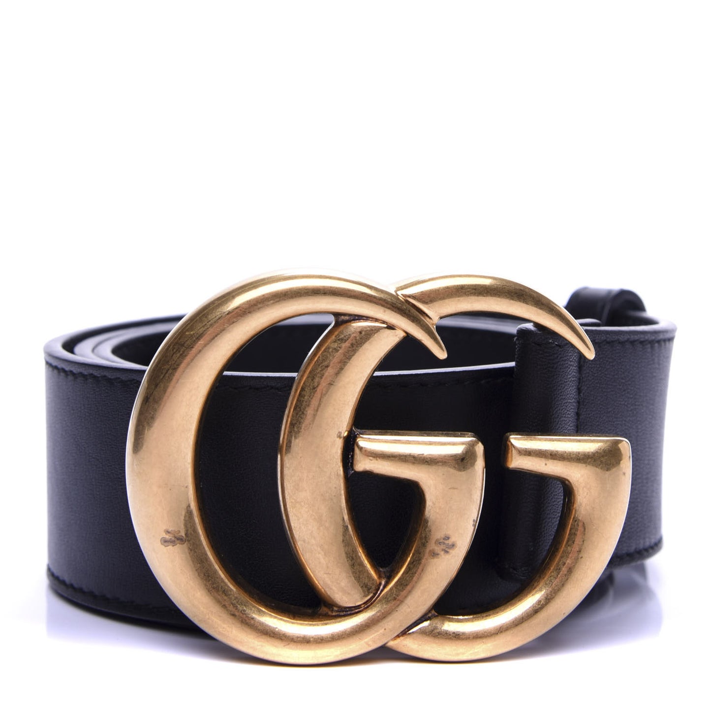 Calfskin Double G 40mm Belt 85 34 Black