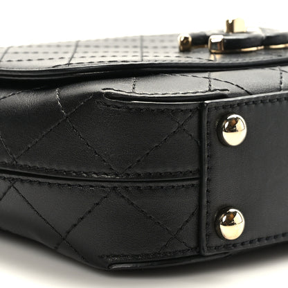 Chanel Calfskin Stitched Small Covered CC Flap Bag Black 8 of 9