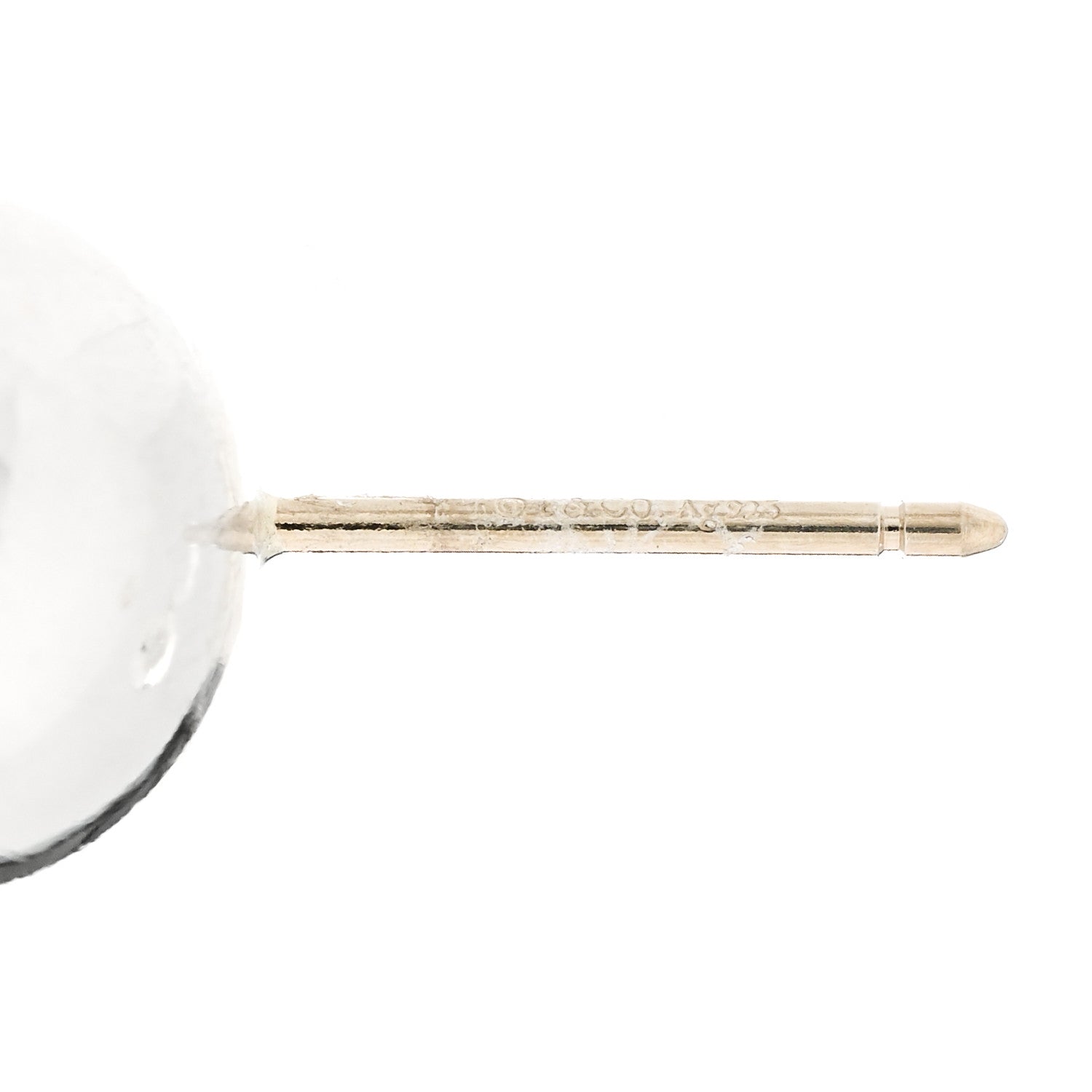 Tiffany Sterling Silver 10mm HardWear Ball Earrings 4 of 4