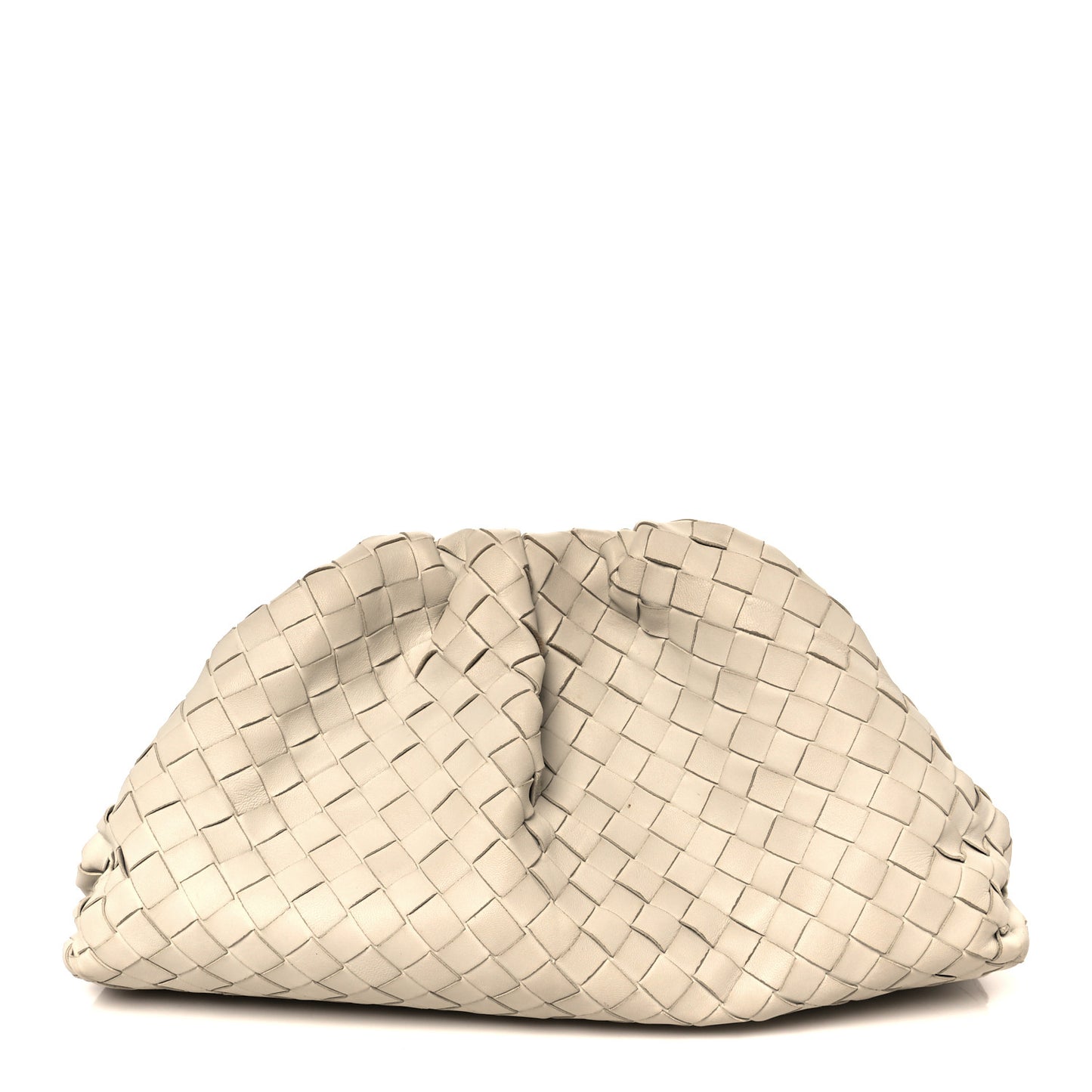 Nappa Maxi Intrecciato The Pouch Oversized Clutch Plaster