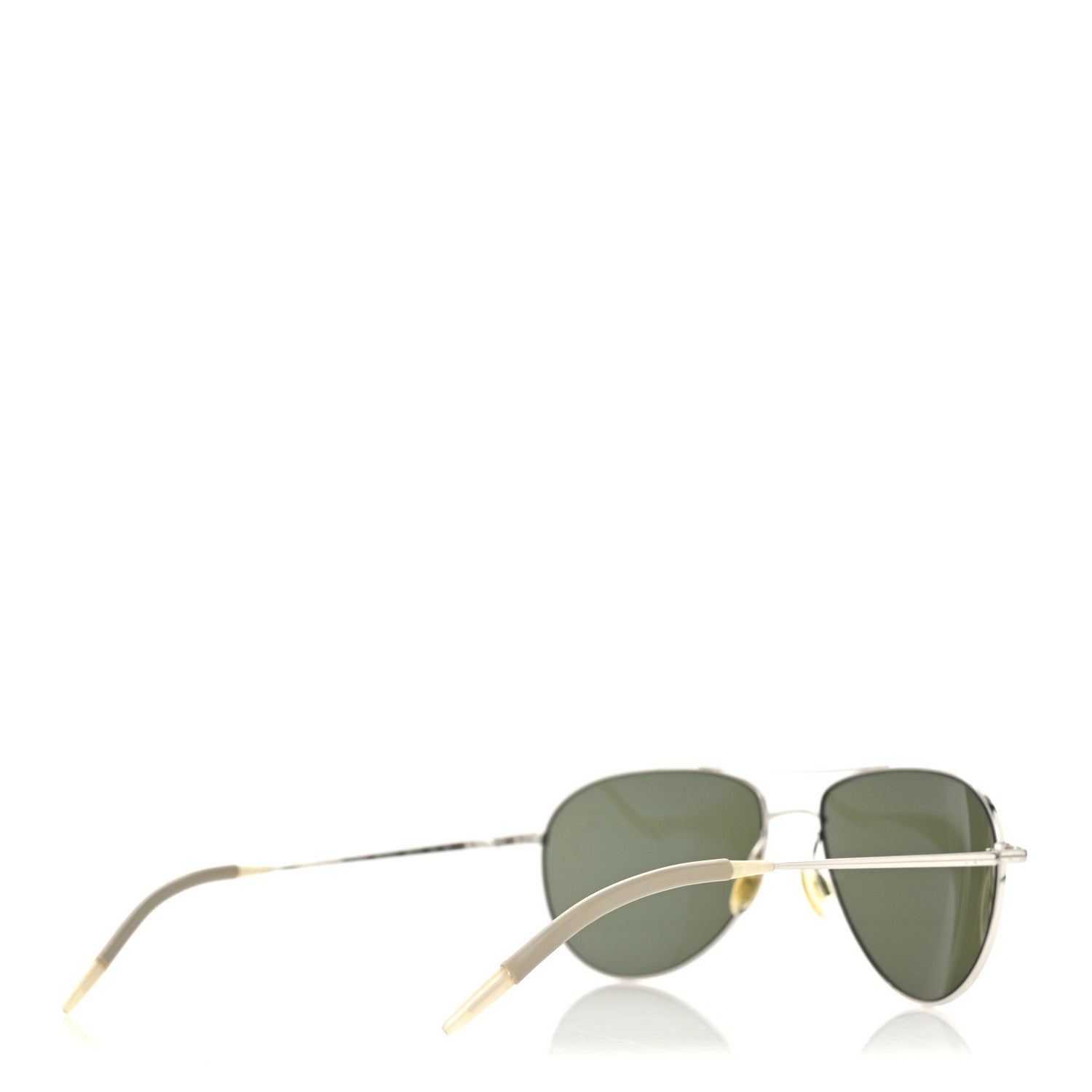 Oliver Peoples Metal Benedict Aviator Sunglasses OV1002S Silver 4 of 8