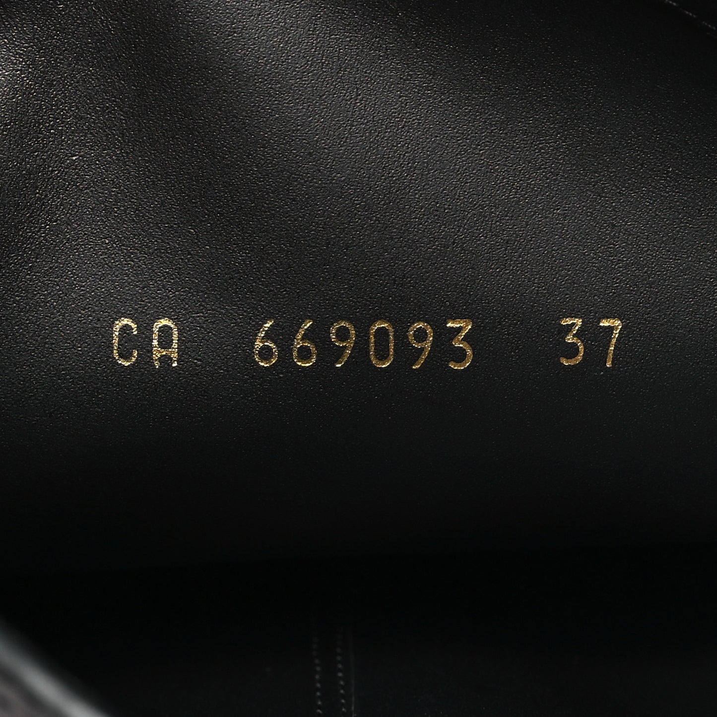 Calfskin Kate 30 Western Knee High Boots 37 Black