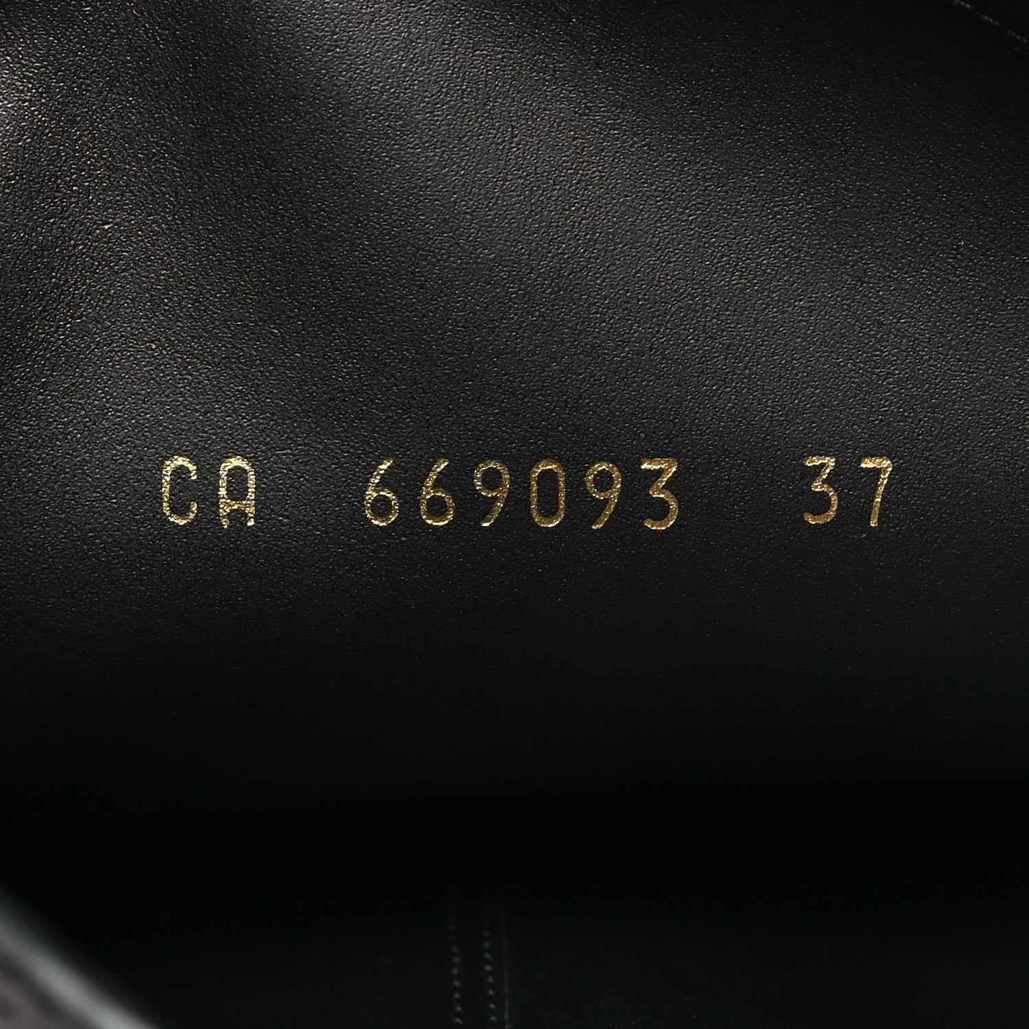 Saint Laurent Calfskin Kate 30 Western Knee High Boots 37 Black 7 of 8