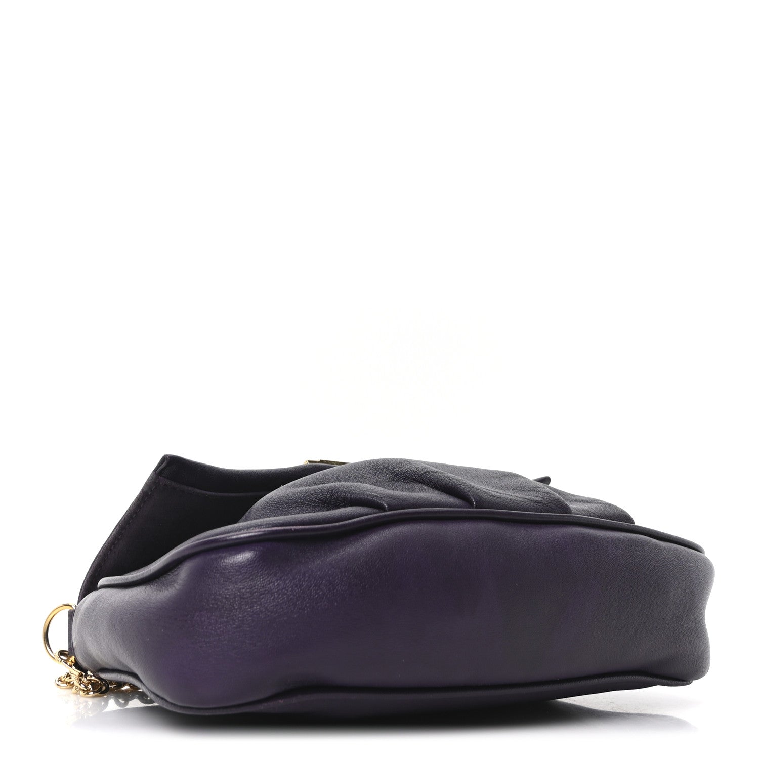 Fendi Nappa Fendista Pouchette Crossbody Ametista 4 of 10
