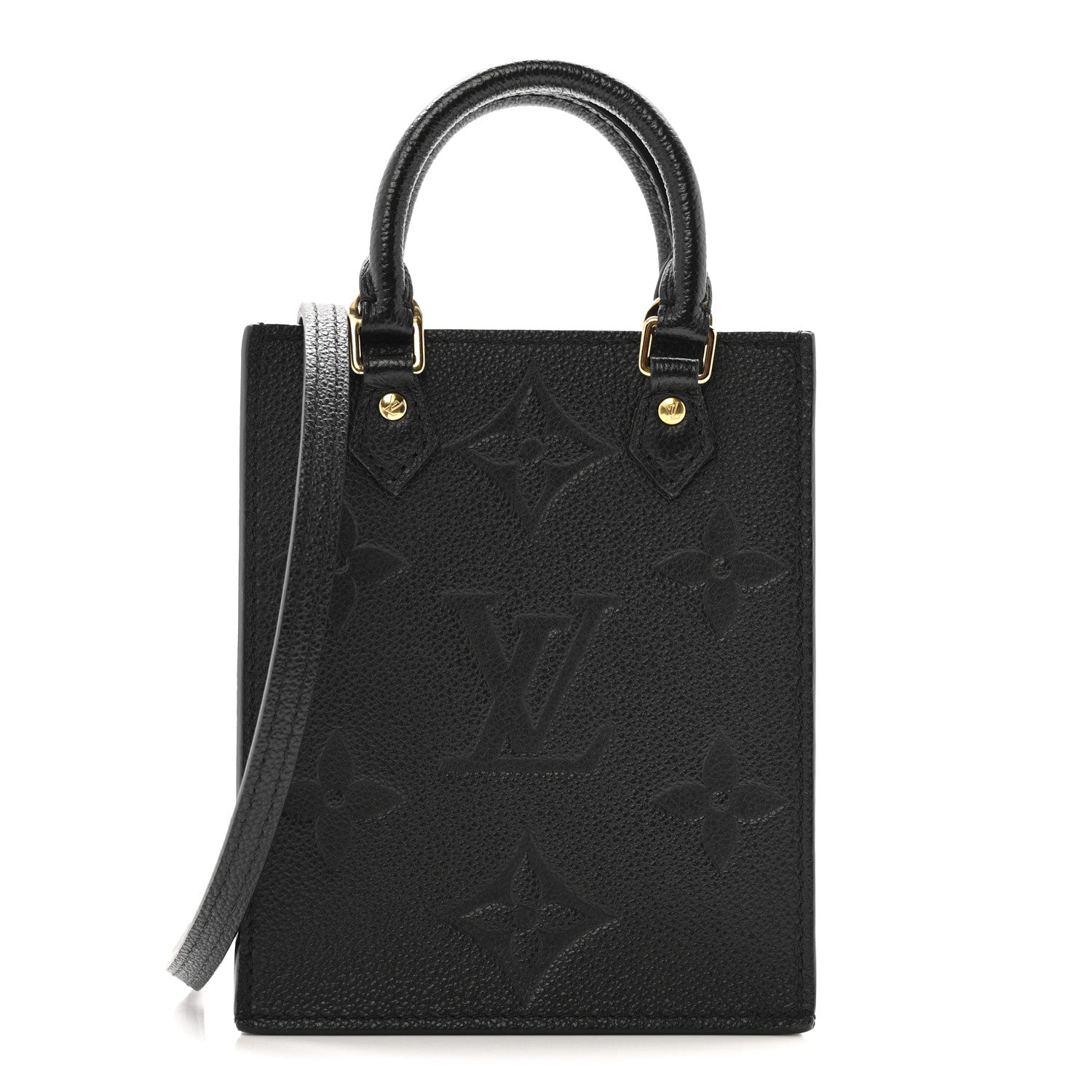 Louis Vuitton Empreinte Monogram Giant Petit Sac Plat Black 1 of 13