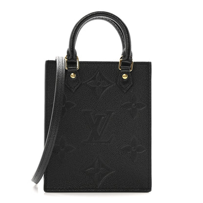 Louis Vuitton Empreinte Monogram Giant Petit Sac Plat Black 1 of 13