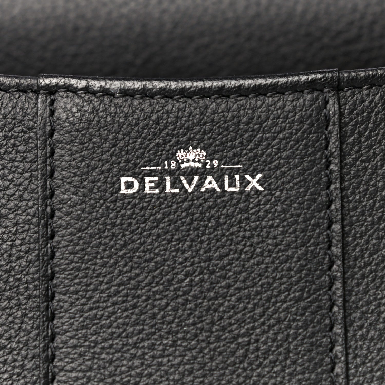 Delvaux Calfskin Mini Brillant Satchel Black 7 of 10