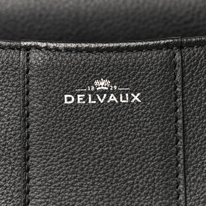 Delvaux Calfskin Mini Brillant Satchel Black 7 of 10