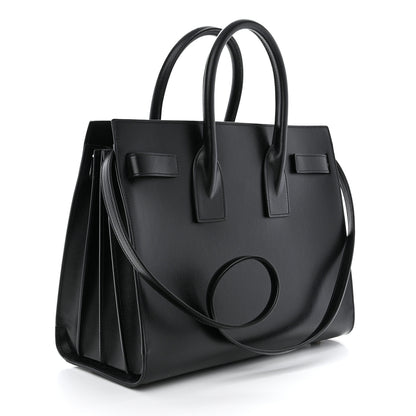 Saint Laurent Calfskin Small Sac De Jour Black 3 of 10