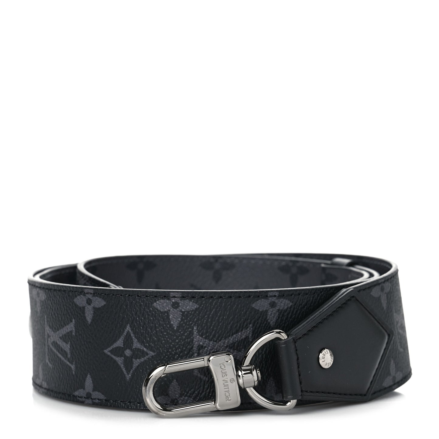 Monogram Eclipse Reversible Bandouliere Shoulder Strap