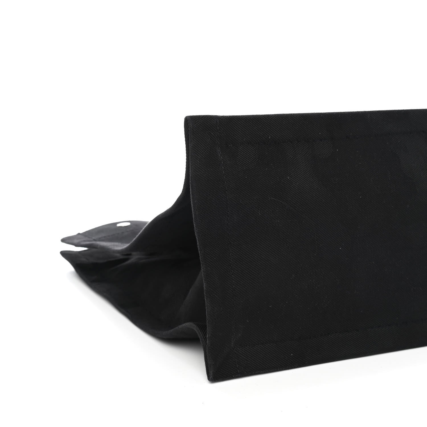 Saint Laurent Linen Calfskin Rive Gauche Tote Black 5 of 9