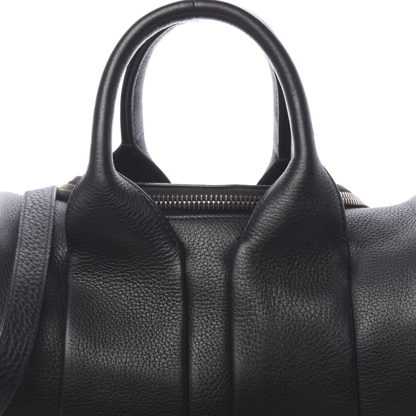 Pebbled Calfskin Rockie Black Rhodium Hardware