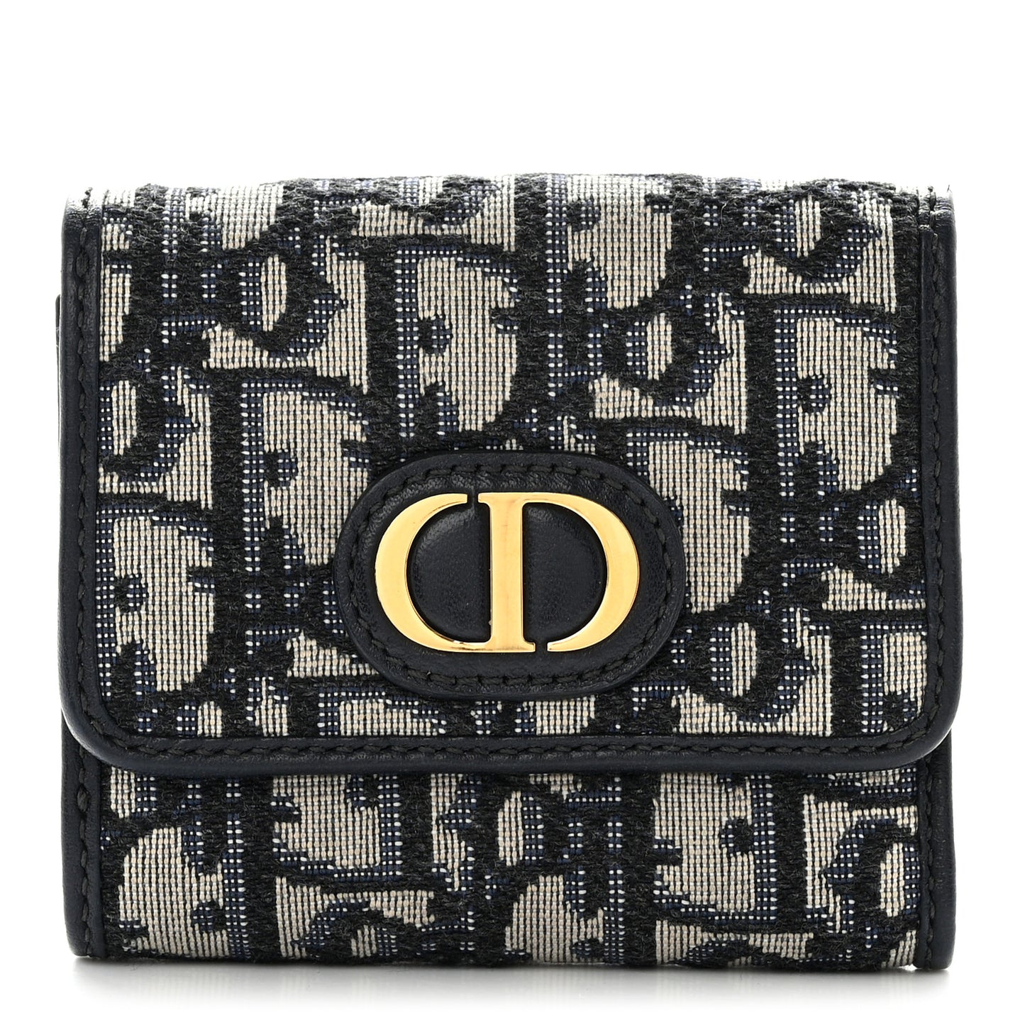 Oblique 30 Montaigne Lotus Wallet Blue