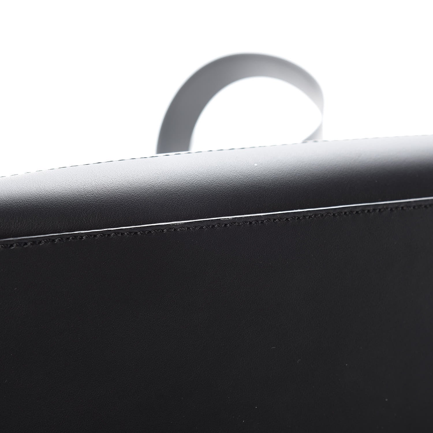 Fendi Vitello Baltico Dolce DotCom Satchel Black Blue Royal 10 of 11
