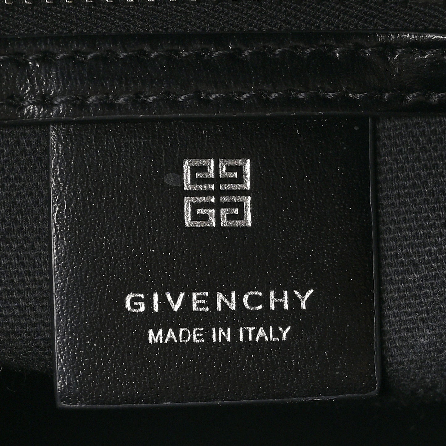 Shiny Lord Calfskin Mini Antigona Black