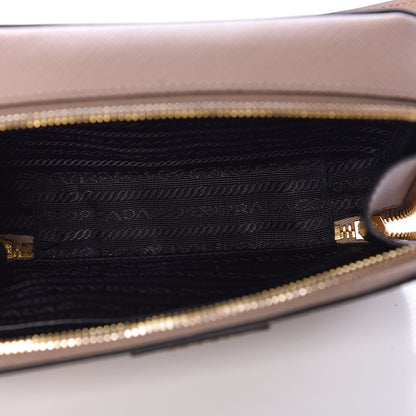 Prada Saffiano Lux Odette Belt Bag Cipria 6 of 12