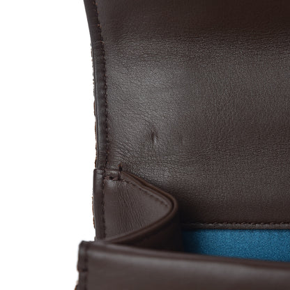 Gucci Velvet Moon Calfskin Crystal GG Monogram Small Dionysus Shoulder Bag Brown Vintage Cocoa Black Diamond 10 of 12