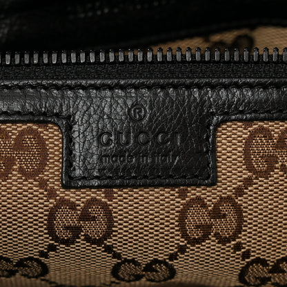 Gucci Calfskin Tonal GG Medium Tote Bag Black 6 of 10