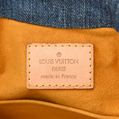 Louis Vuitton Monogram Denim Pleaty Blue 6 of 11