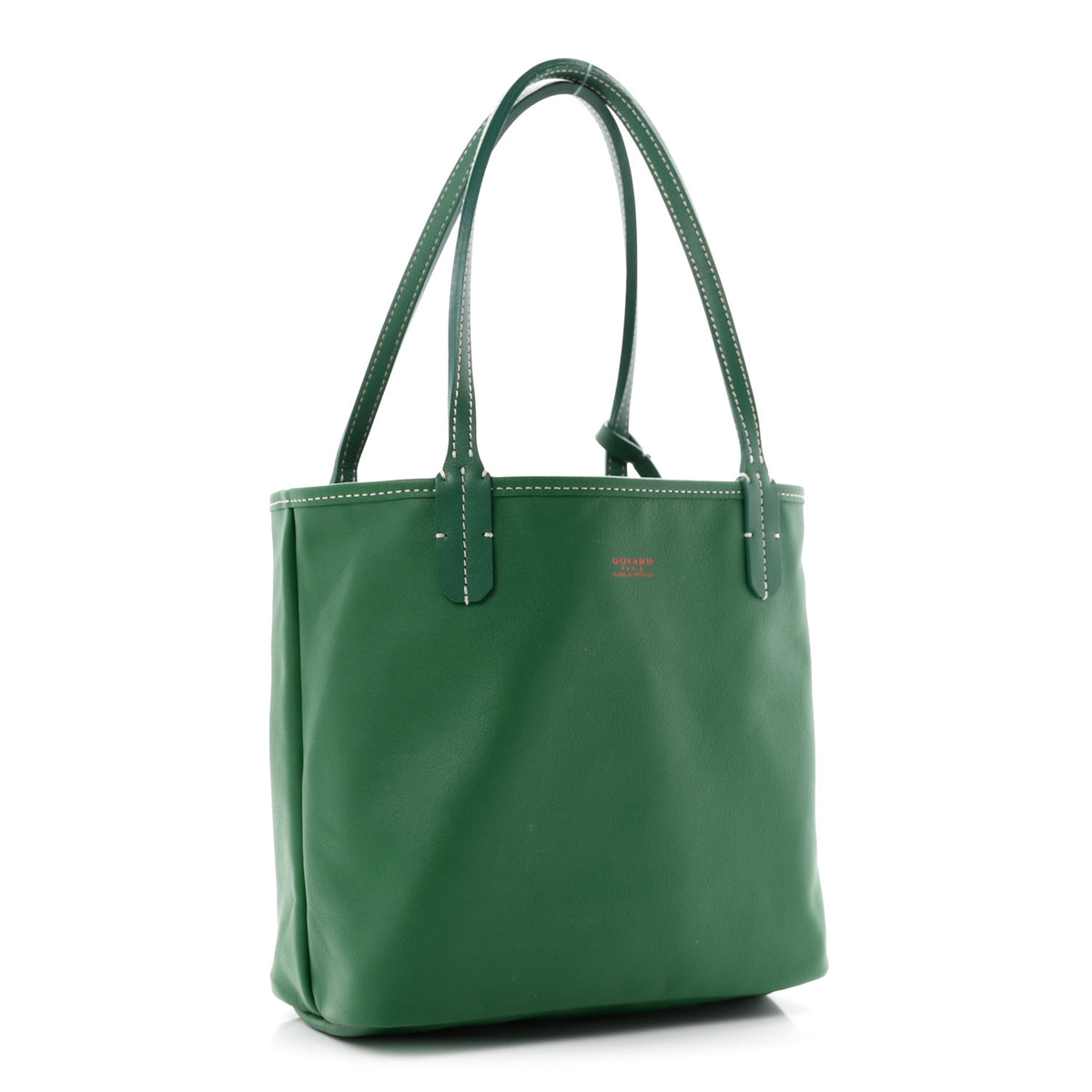 Goyardine Reversible Mini Anjou Green