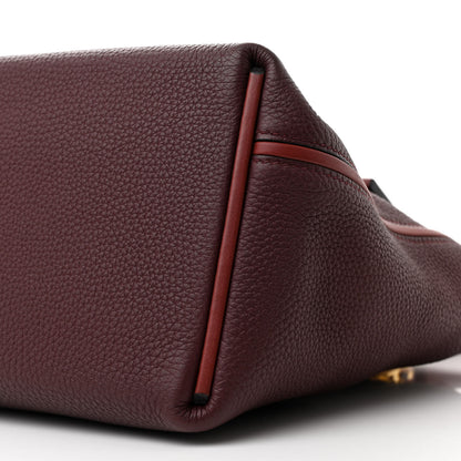 Hermes Taurillon Maurice Swift 24/24 29 Bordeaux Rouge Grenat 10 of 10