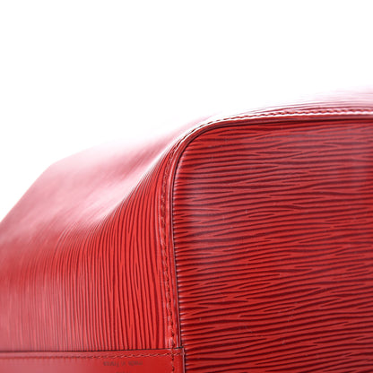 Louis Vuitton Epi Petit Noe Castillan Red 7 of 10
