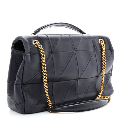 Saint Laurent Lambskin Patchwork Monogram Medium Jamie Dark Notte 3 of 14