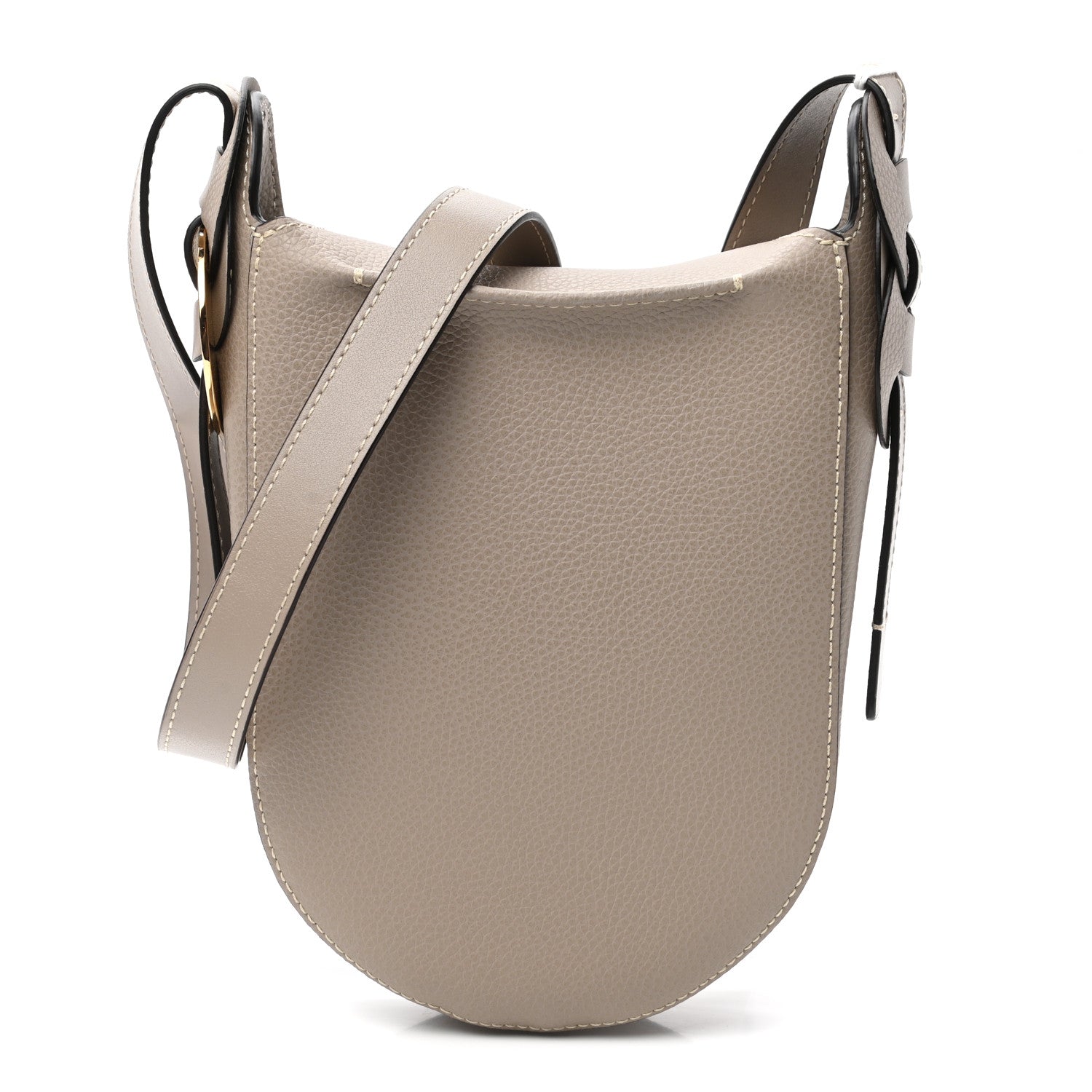 Chloe Small Grain Smooth Calfskin Mini Darryl Phone Crossbody Motty Grey 1 of 8