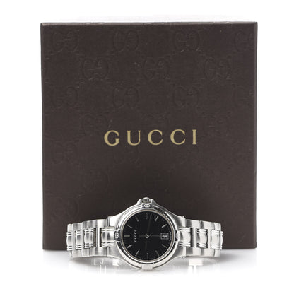 Gucci Stainless Steel 35mm 9040M Quartz Watch Black 7 of 7