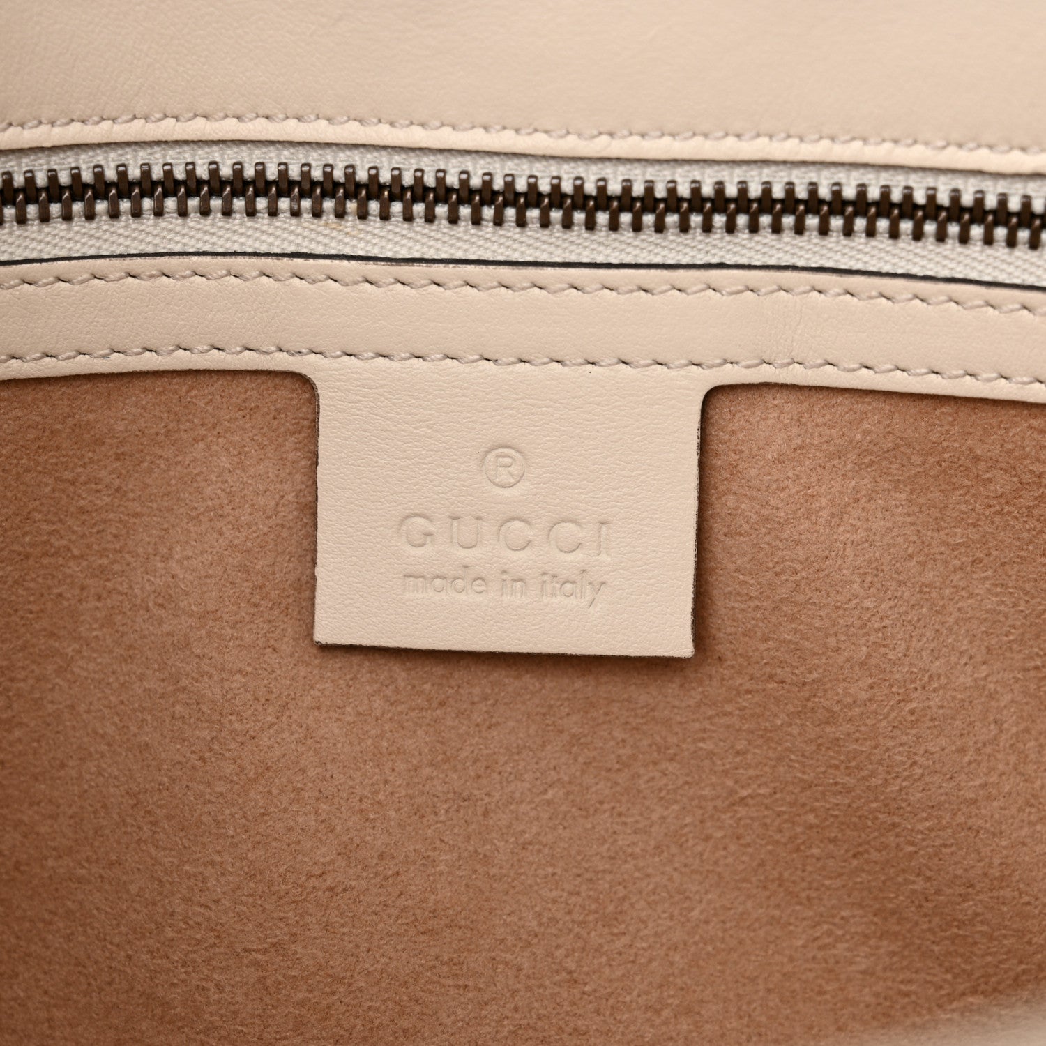 Gucci Calfskin Matelasse Small GG Marmont Shoulder Bag White 6 of 11