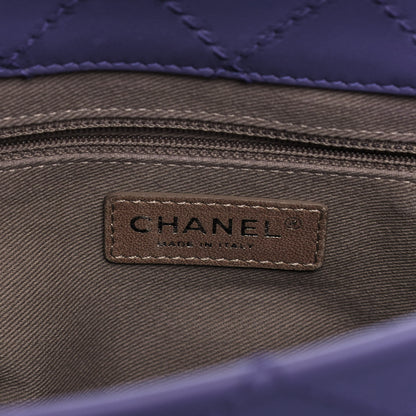 Chanel Calfskin CC Pocket Tote Purple 5 of 14