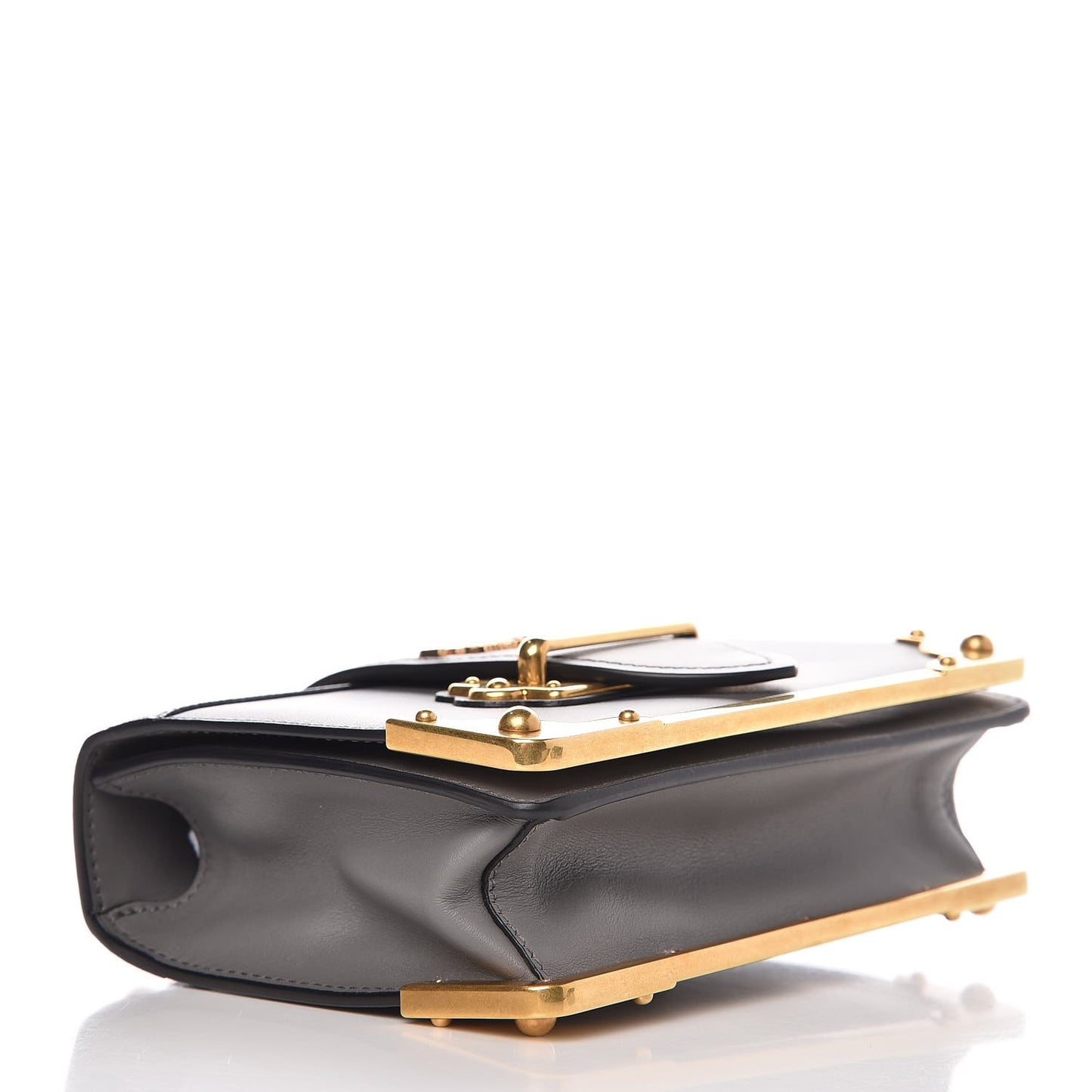 City Calf Saffiano Cahier Bag Marmo