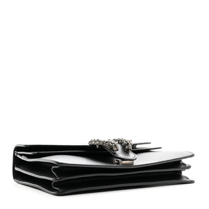 Gucci Pebbled Calfskin Small Dionysus Shoulder Bag Black 4 of 13