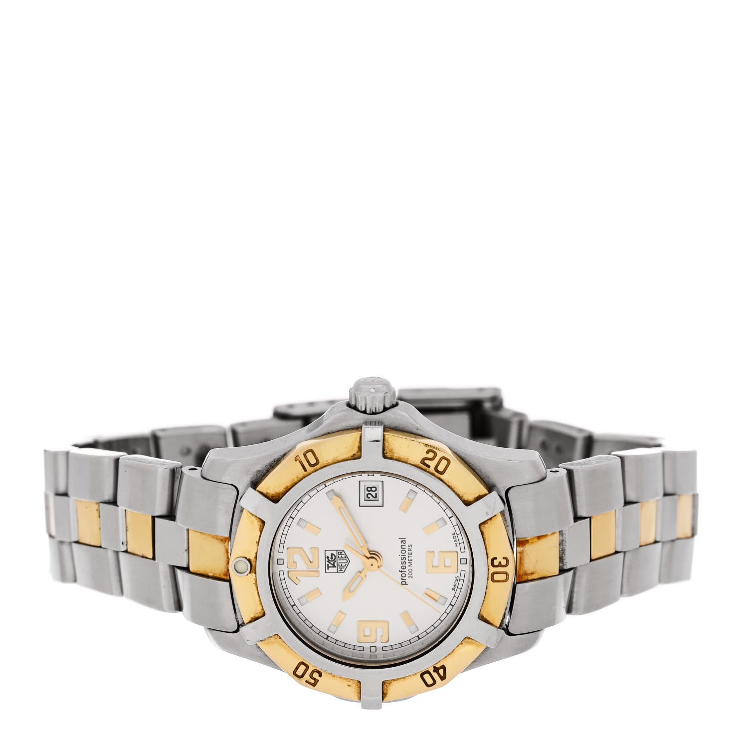 Tag Heuer Stainless Steel 28mm Professional 200M Quartz Watch Silver WN1353 2 of 5