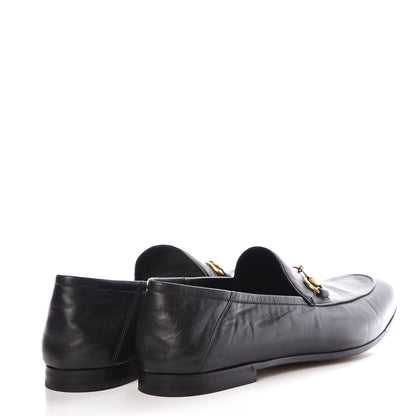 Gucci Lambskin Mens Brixton Horsebit Loafers 10 Black 4 of 11