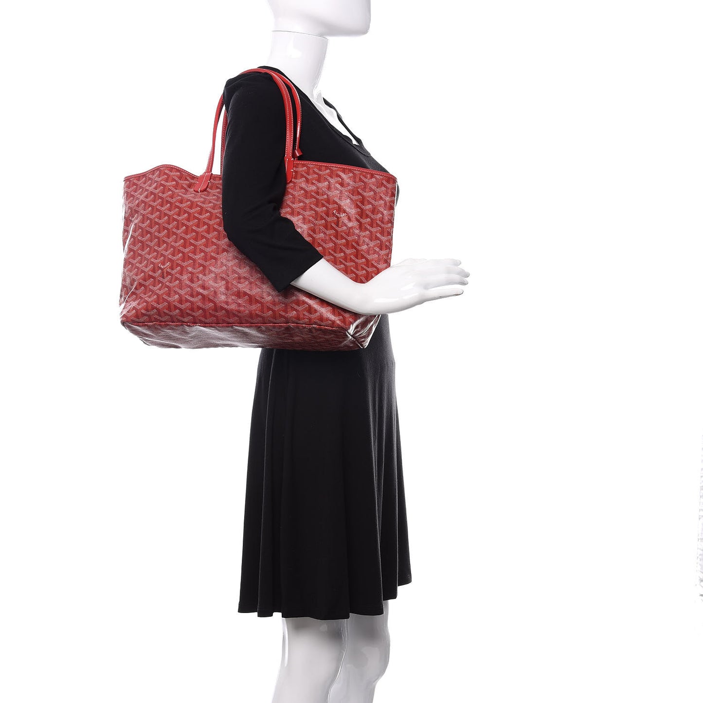 Goyardine Saint Louis PM Red