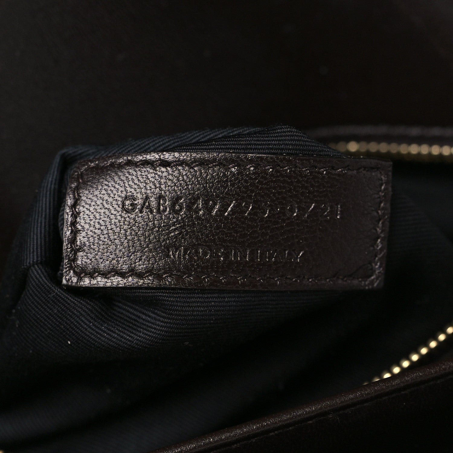 Saint Laurent Shiny Crocodile Embossed Calfskin Le Maillon Satchel Ebony 6 of 8