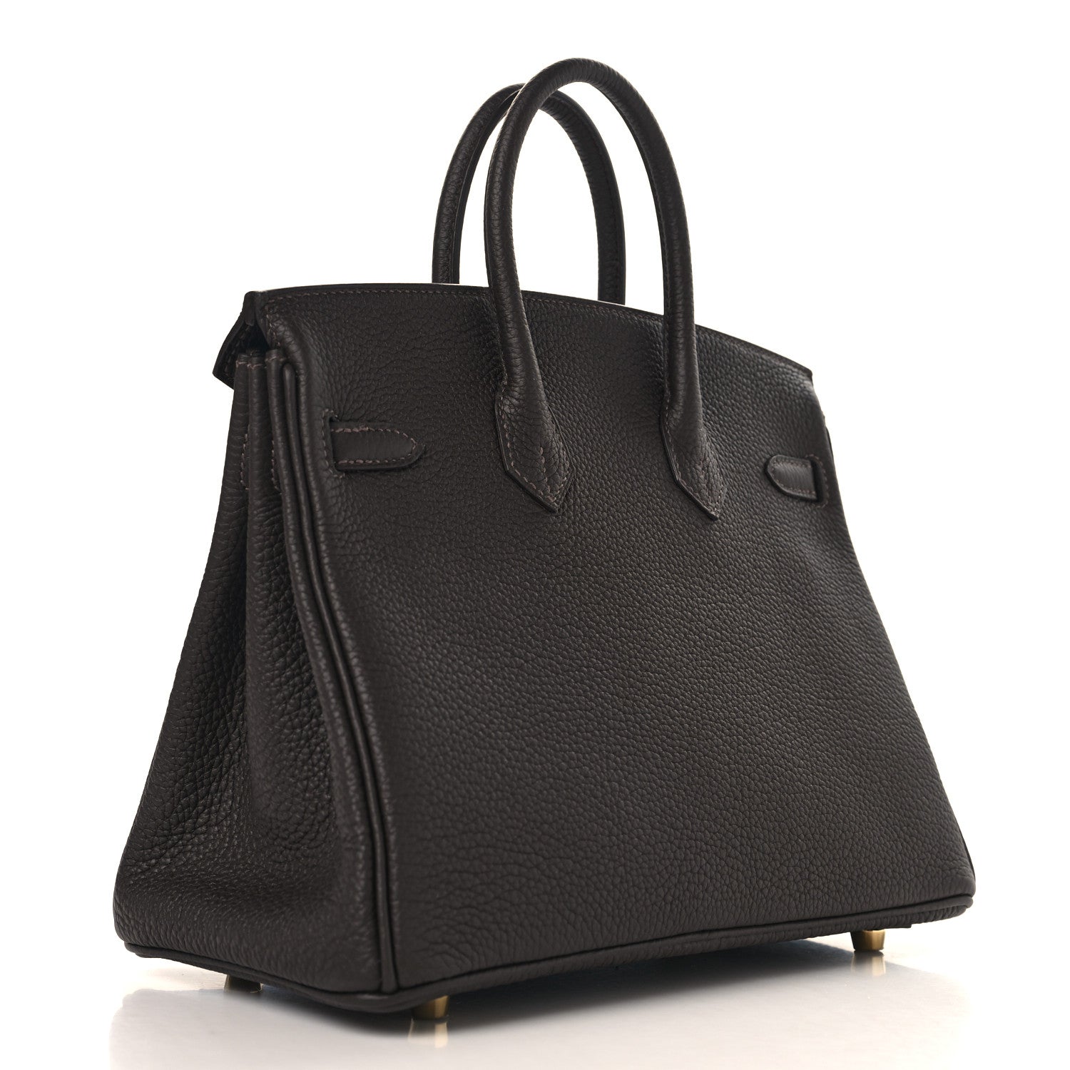 Hermes Togo Birkin 25 Bai Brun 2 of 11
